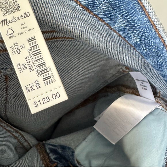 Madewell Flea Market Flare Jeans Amaretto Wash 25 - Picture 7 of 8